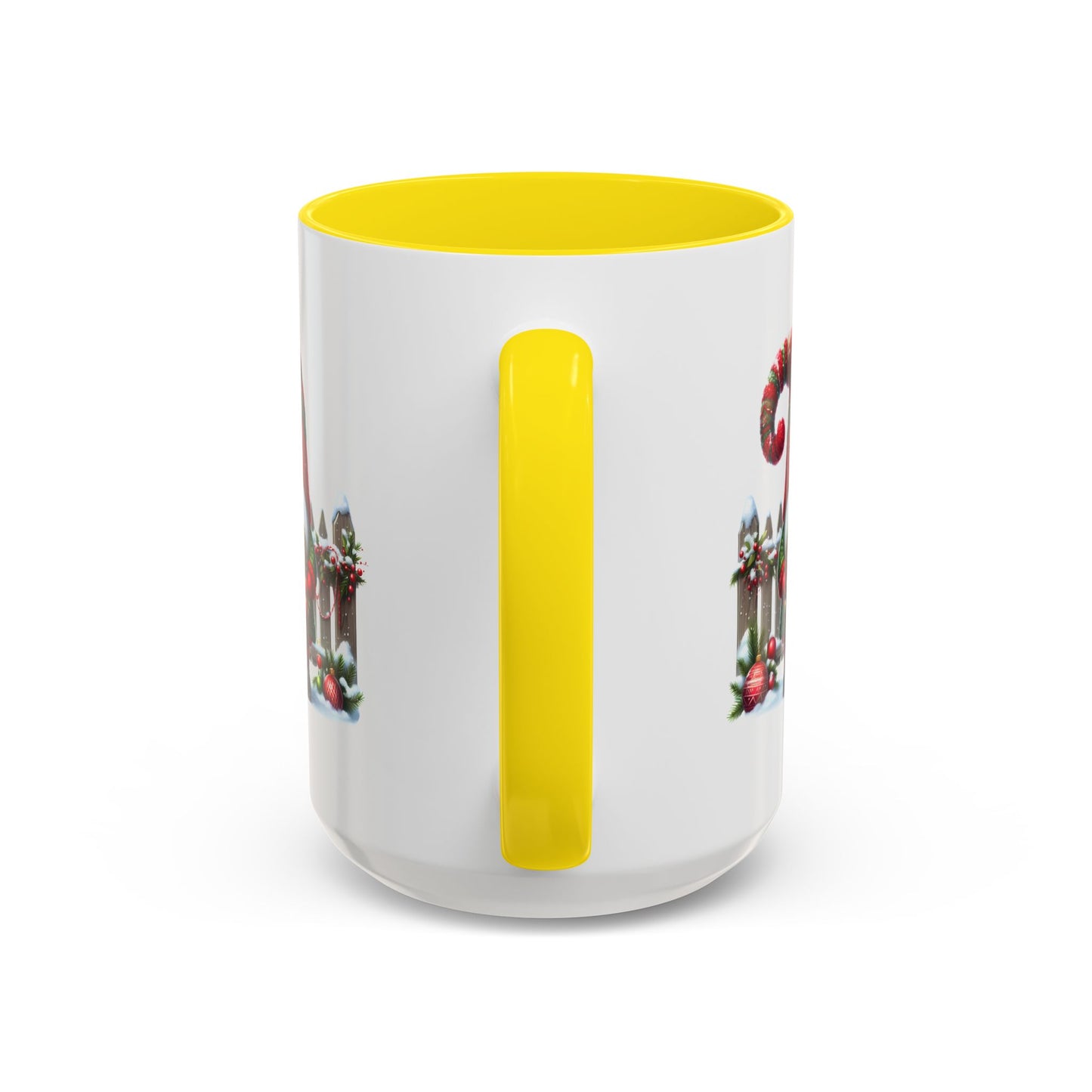 Christmas Mug - Gnome with Christmas Wreath