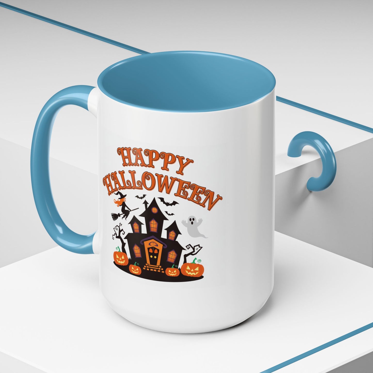 Halloween Mug - Happy Halloween Ghost House