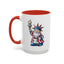 4th of July Mug - American Gnome 7