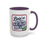 Humor Mug - Living on That Blue Collar Dollar