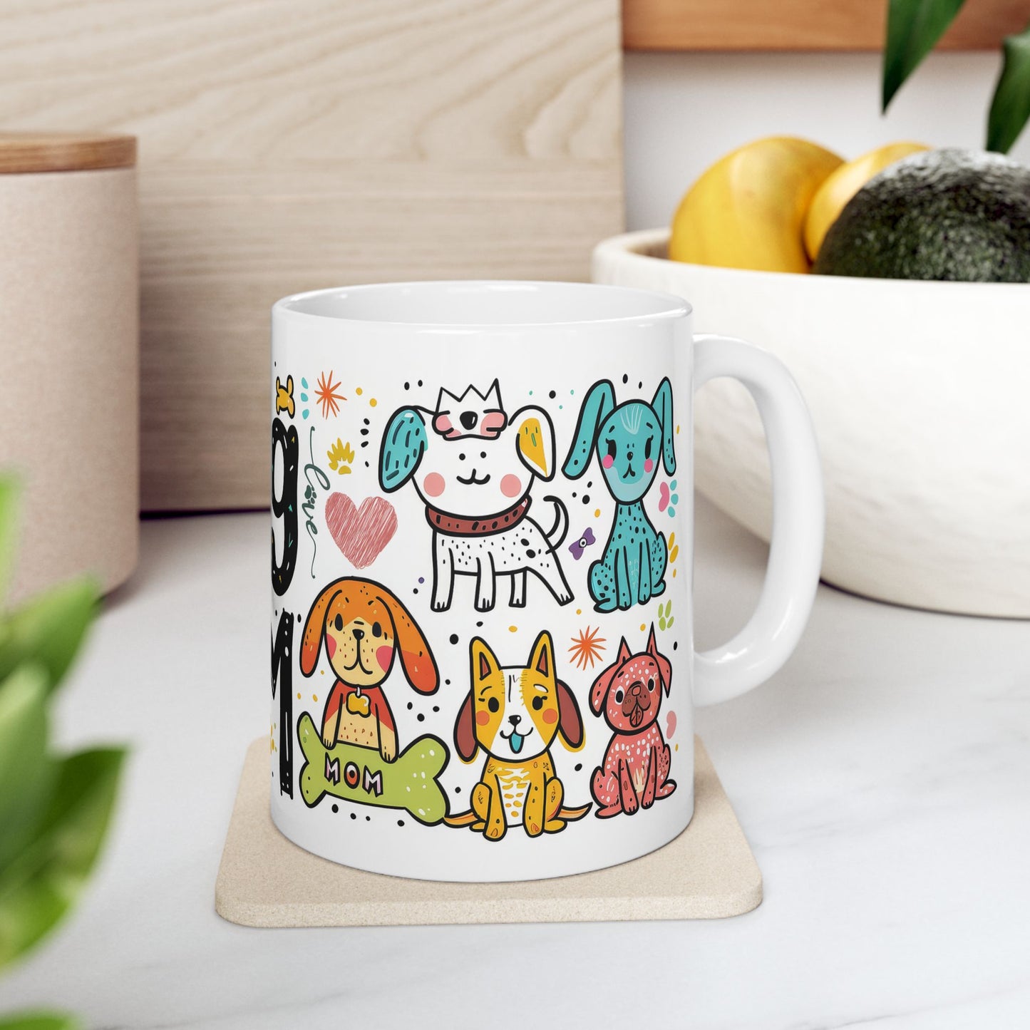 Animal Mug - Dog Mom Wrap 1
