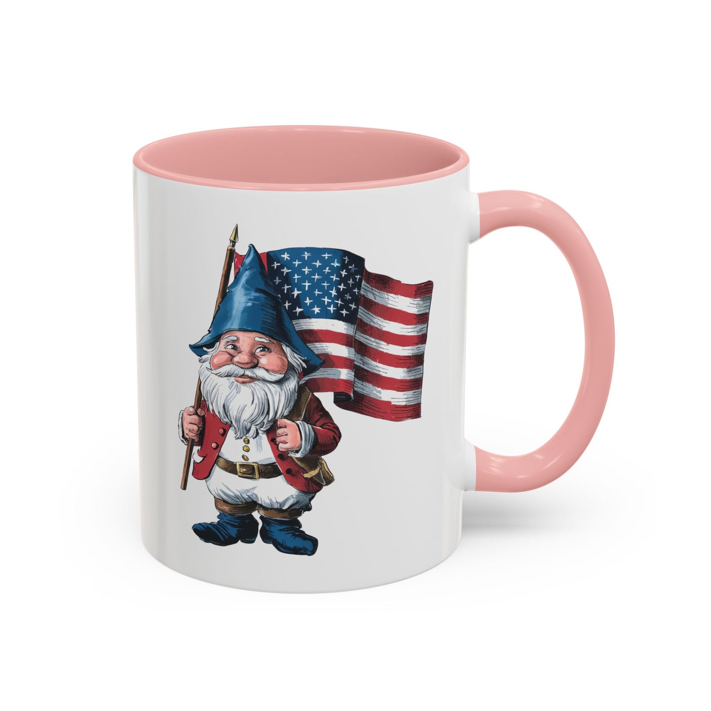 4th of July Mug - American Gnome 4