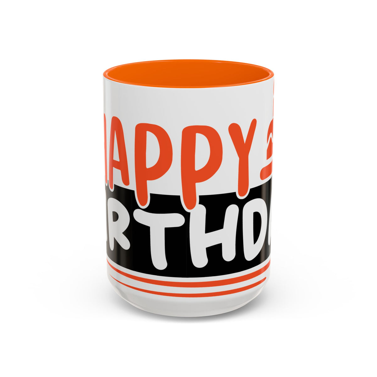Birthday Mug - Happy Birthday Wrap