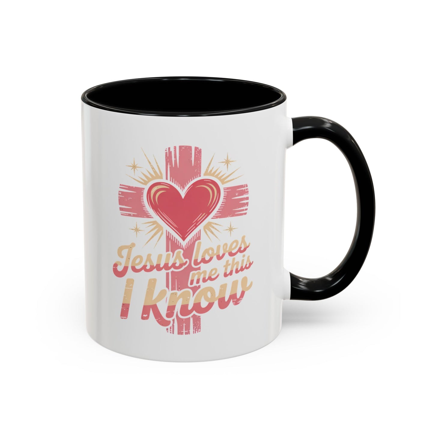 Religious Mug - Jesus Loves Me