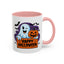Halloween Mug - Winking Ghost With Pumpkin