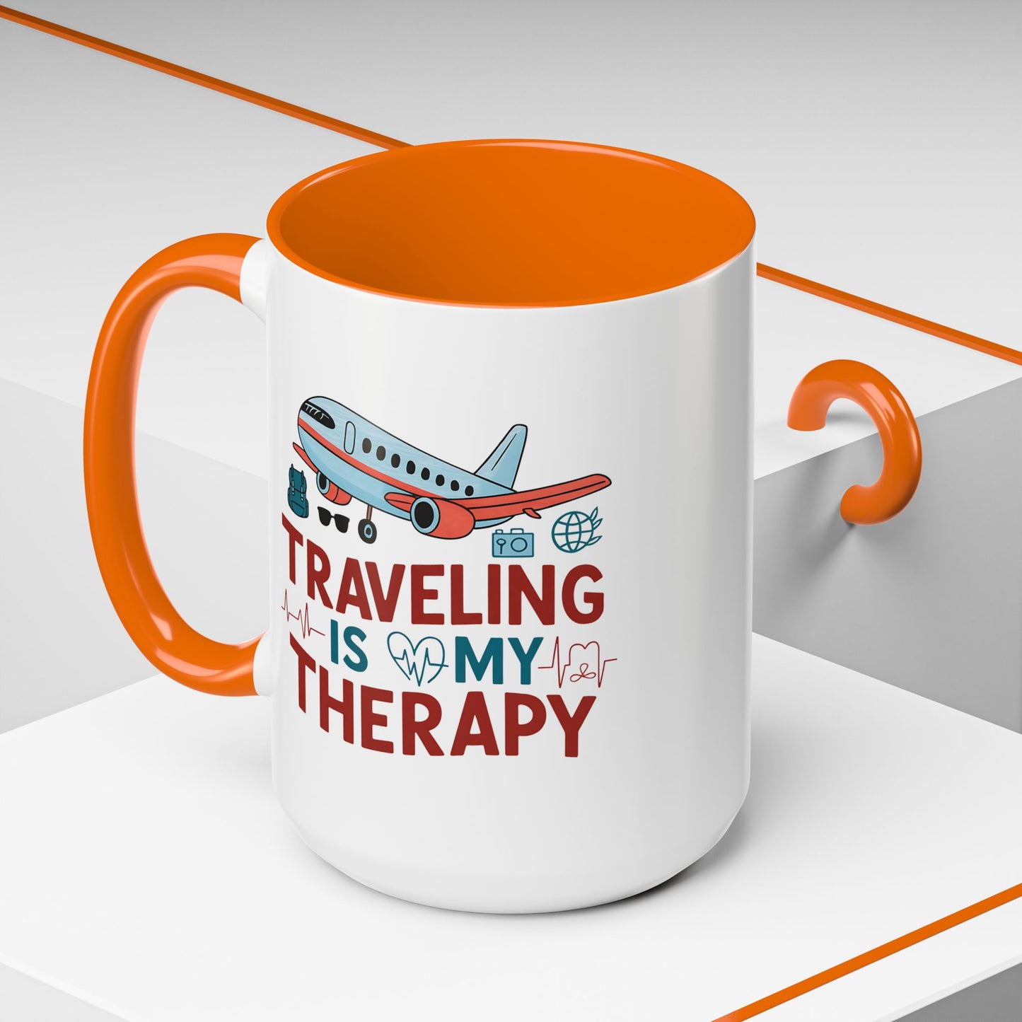 Adventure Mug - Traveling Is My Therapy