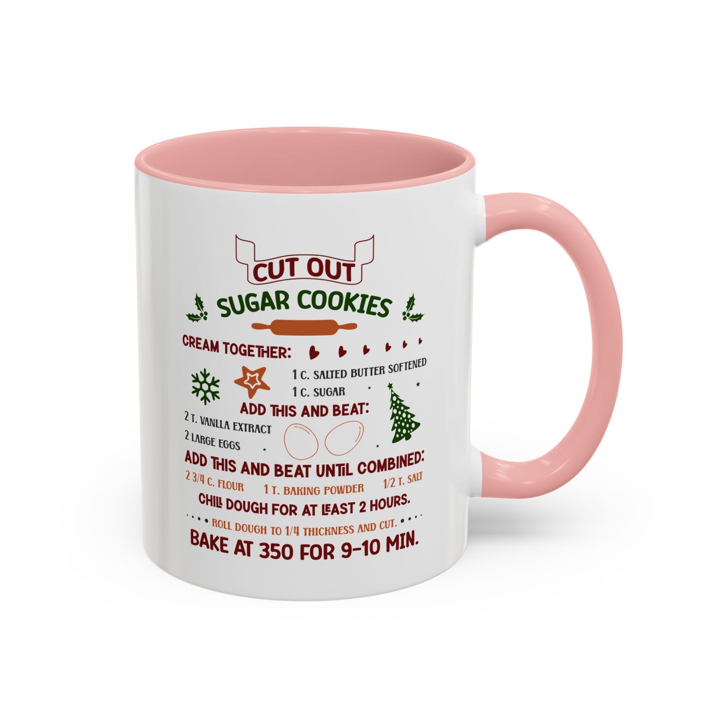 Christmas Mug - Cut Out Sugar Cookies Recipe