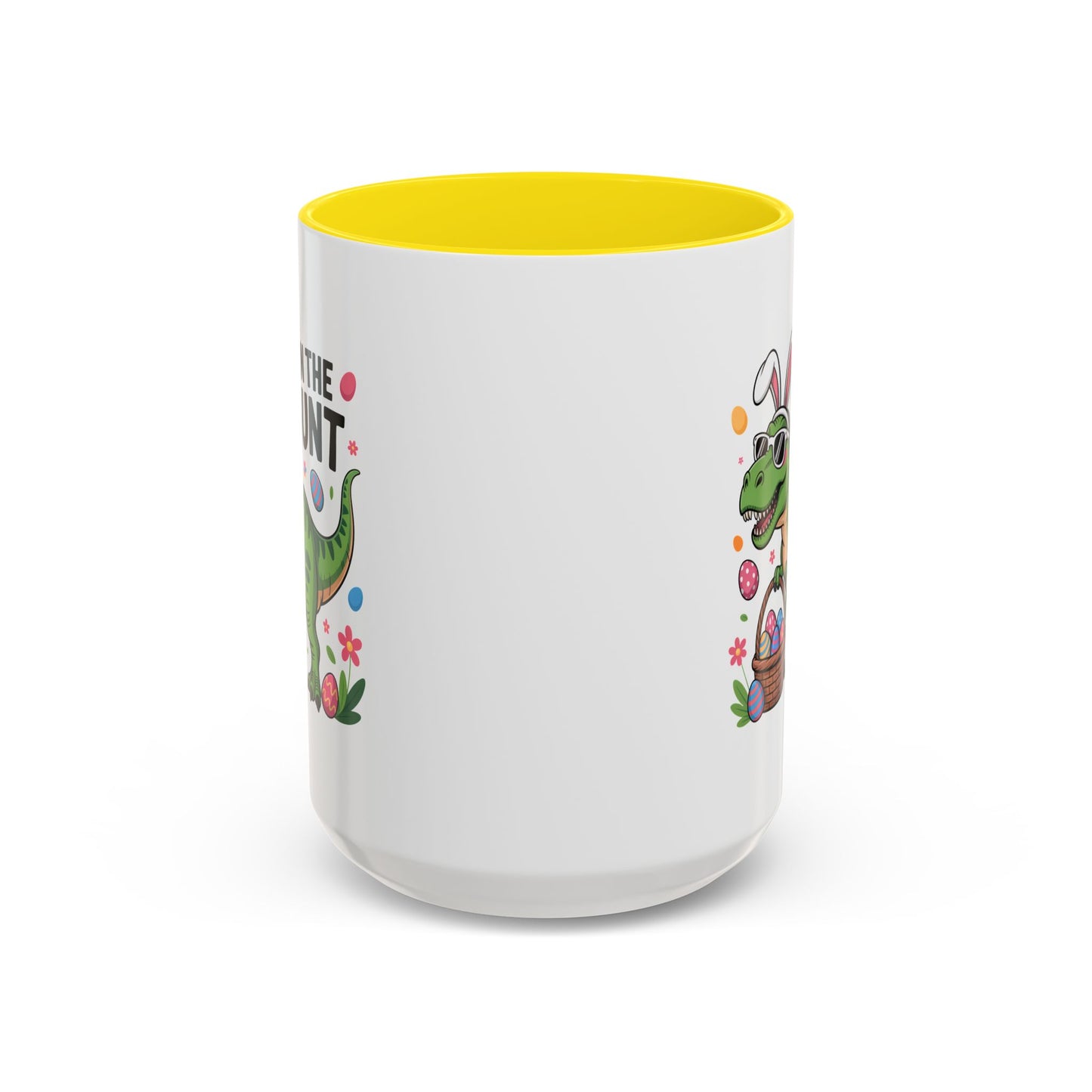 Easter Mug - On The Hunt Dinosaur