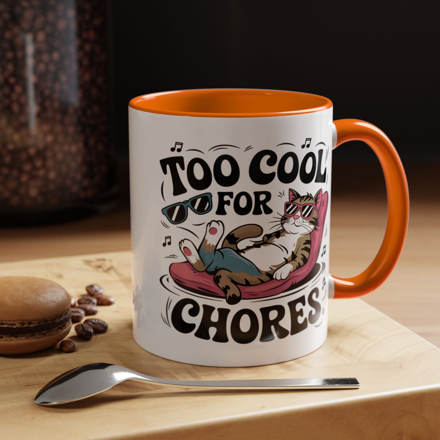 Animal Mug - Too Cool For Chores