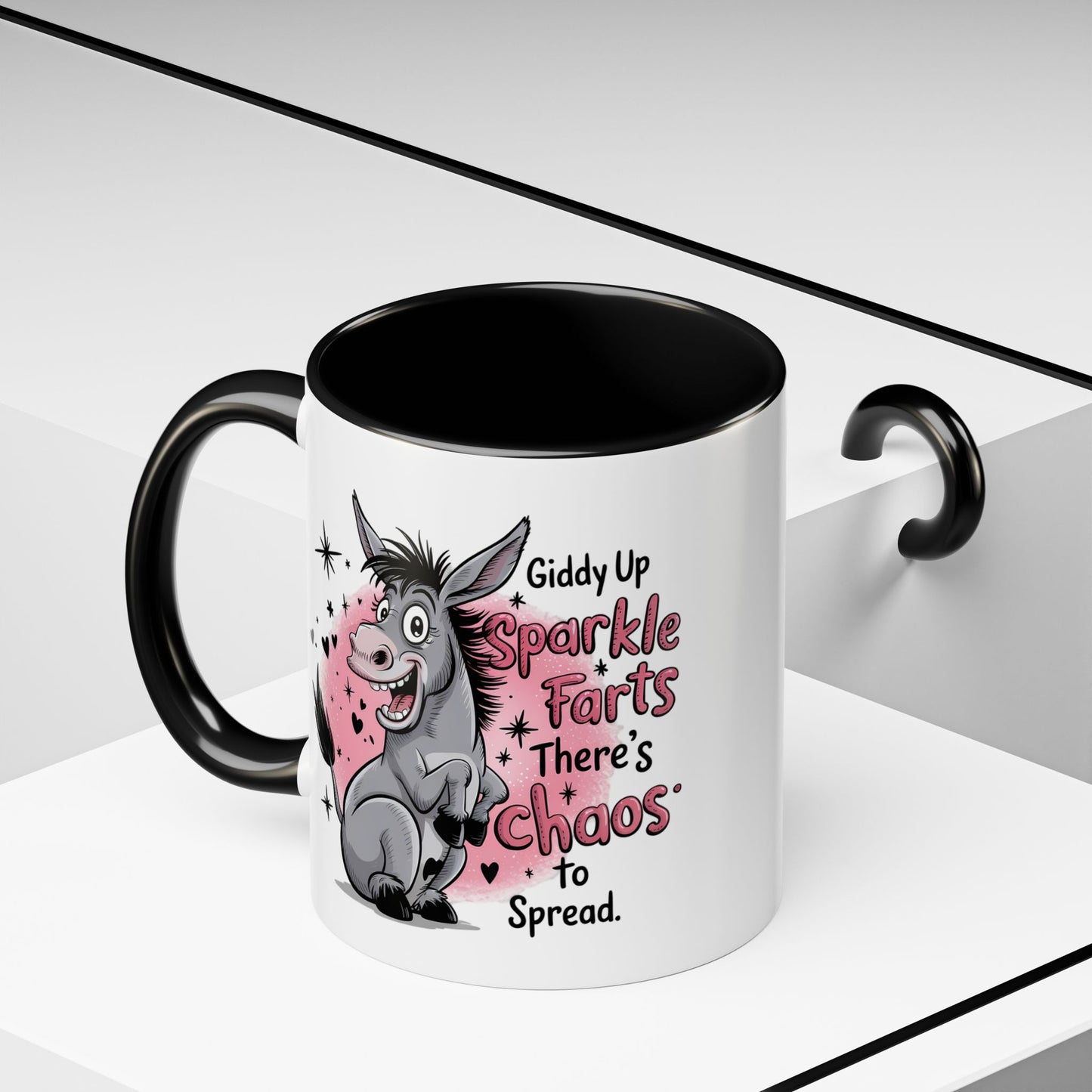 Humor Mug - Giddy Up Sparkle Farts