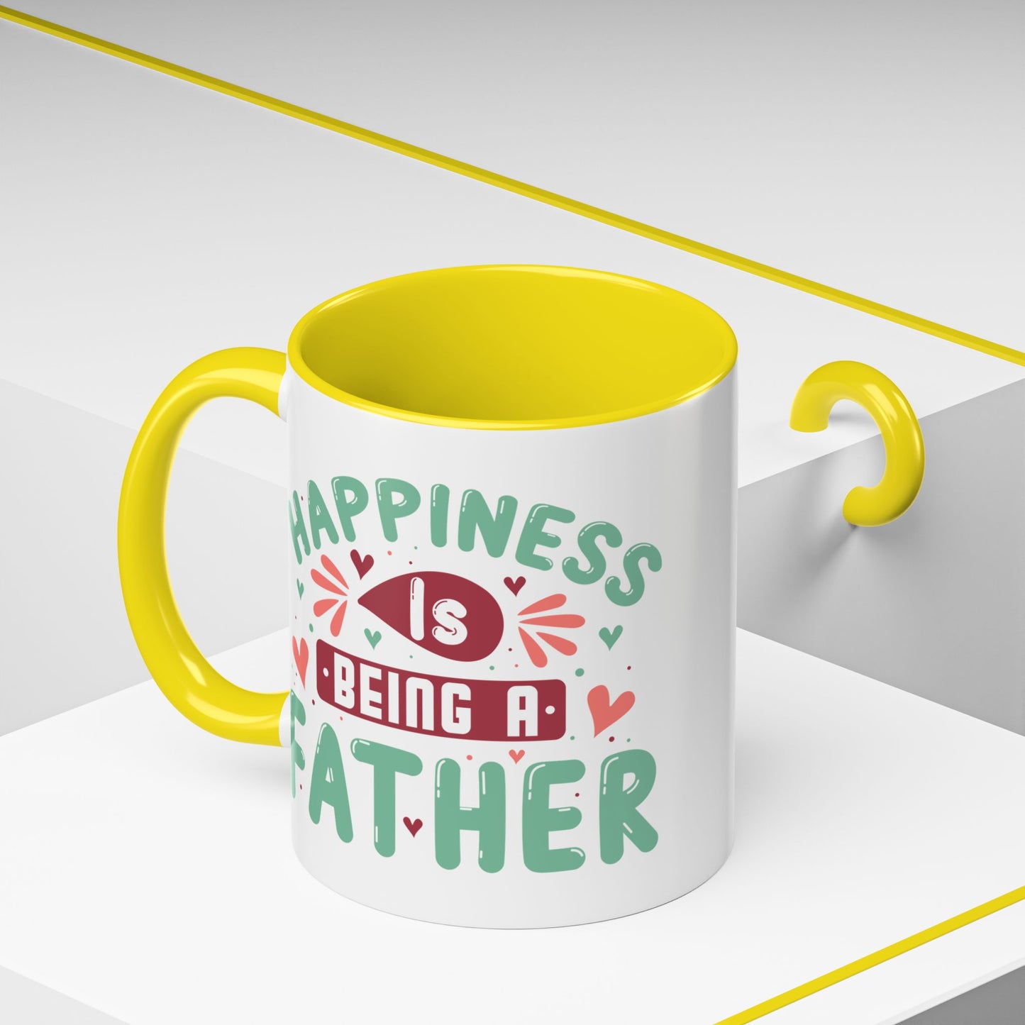 Father's Day Mug - Happiness Is