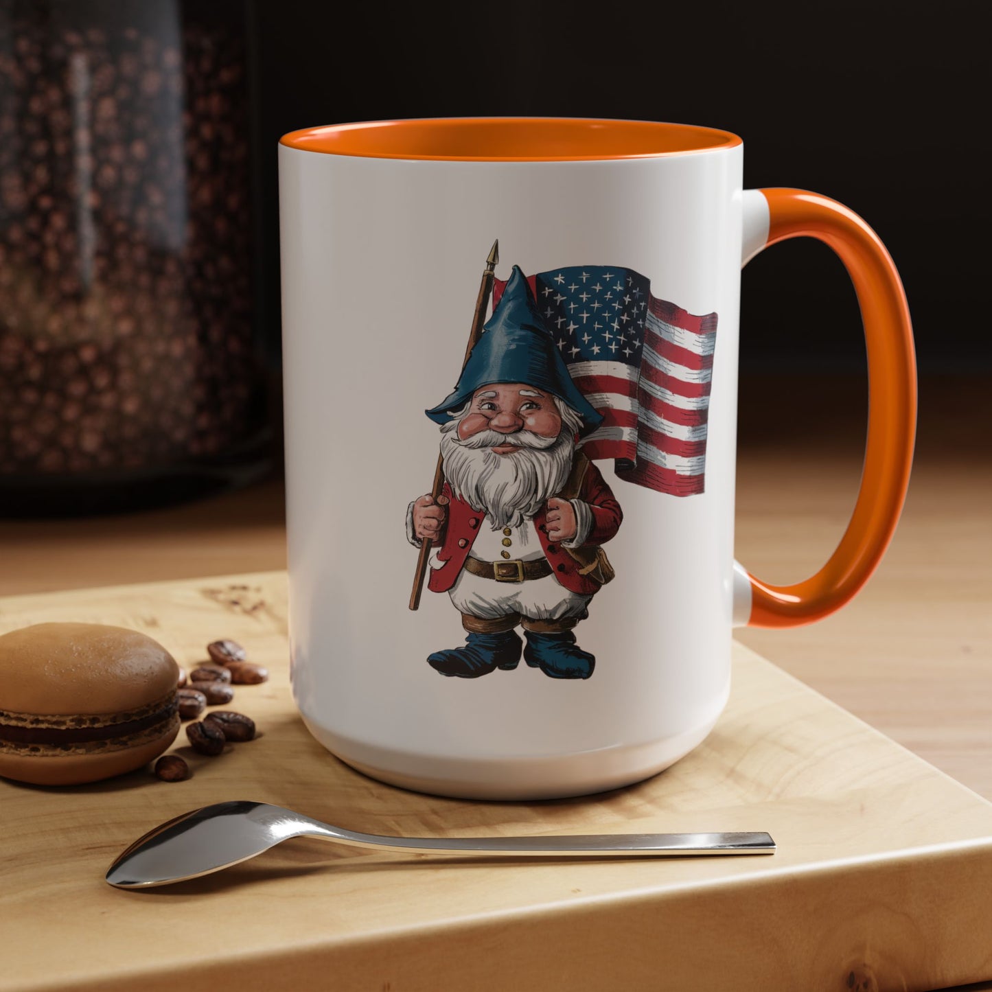 4th of July Mug - American Gnome 4
