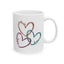 Religious Mug - Faith Love Hope Hearts