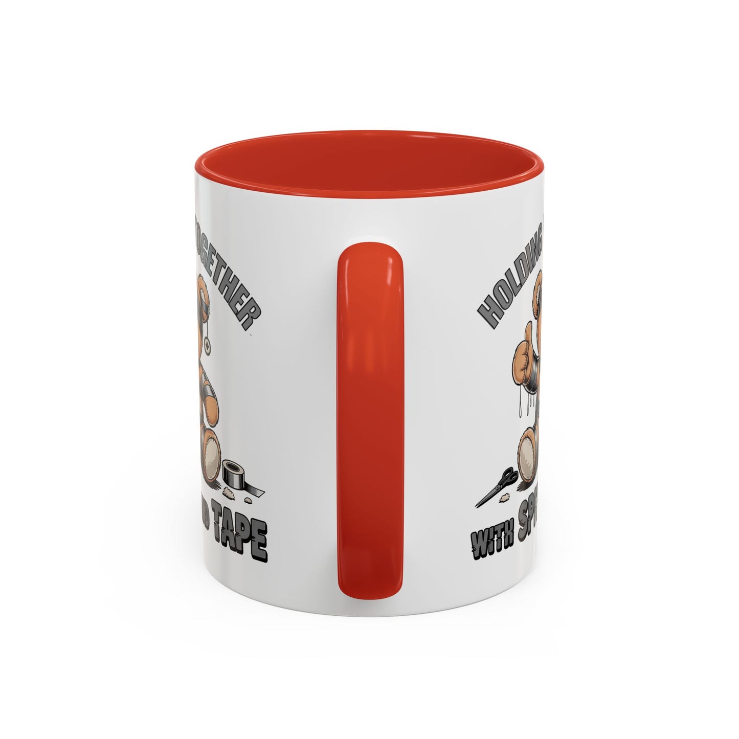 Humor Mug - Holding It Together With Spite & Tape