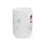 Christmas Mug - Let it Snow Red Text Snowman