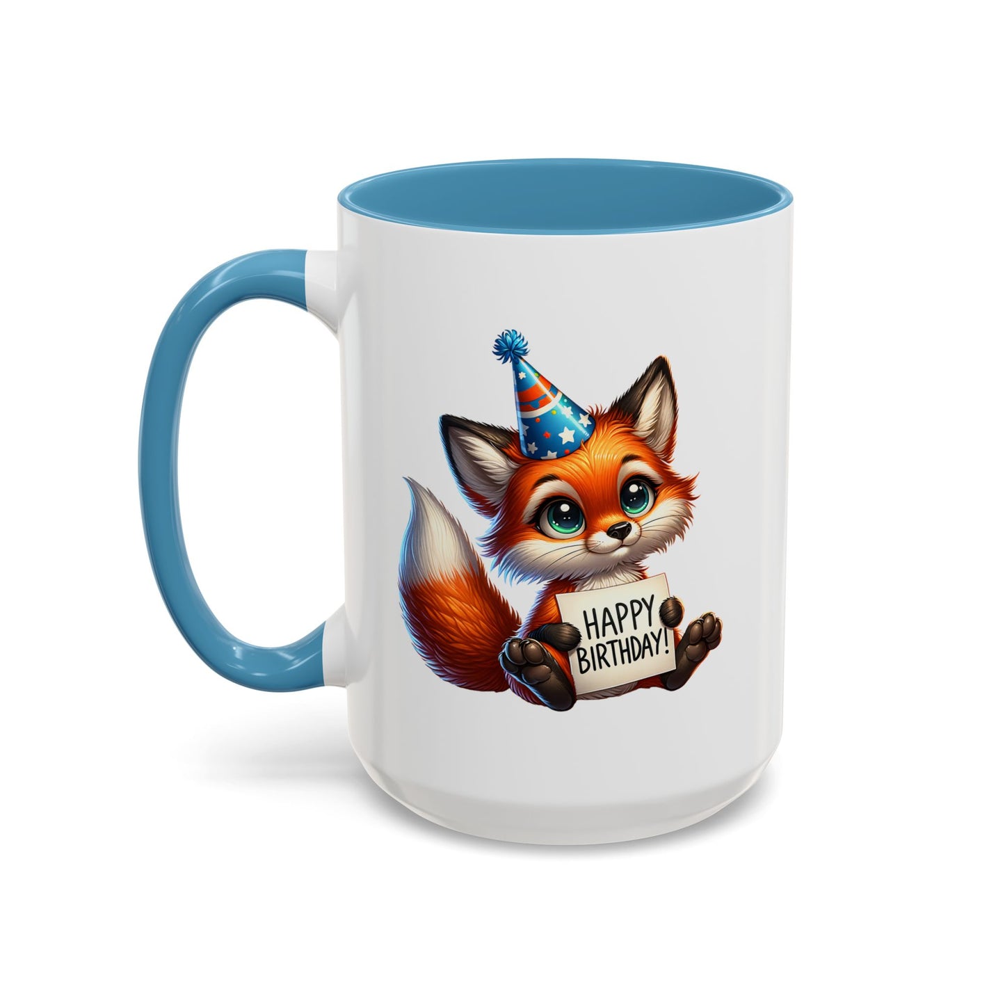 Birthday Mug - Fox Clipart