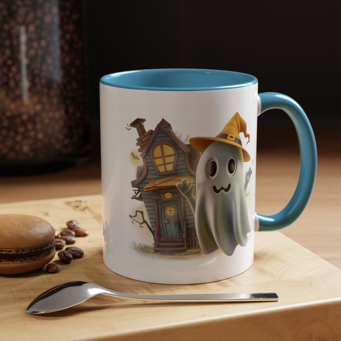 Halloween Mug - Spooky Ghost House