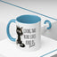 Humor Mug - Living That Nine Lives