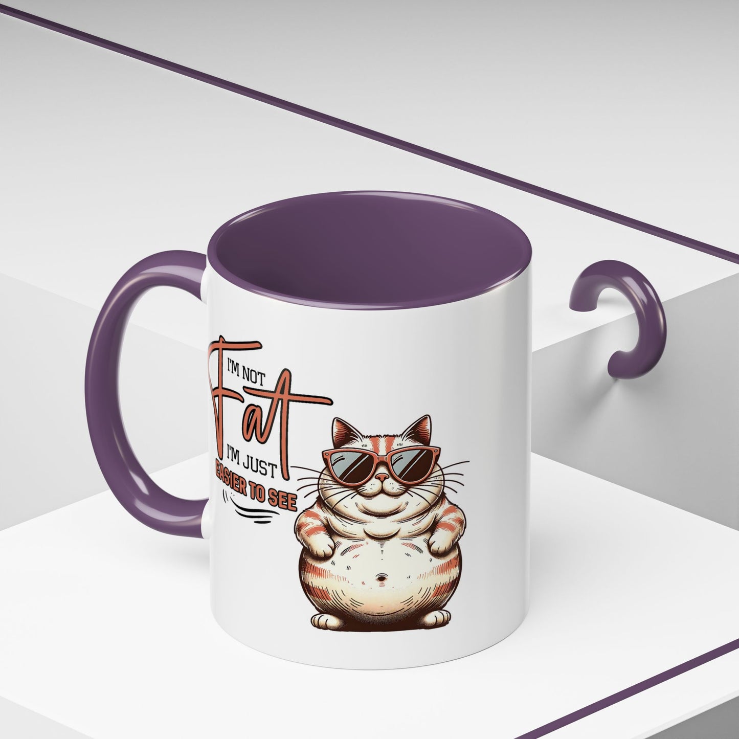 Humor Mug - I'm Not Fat