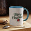 Christmas Mug - Merry Christmas Green Text