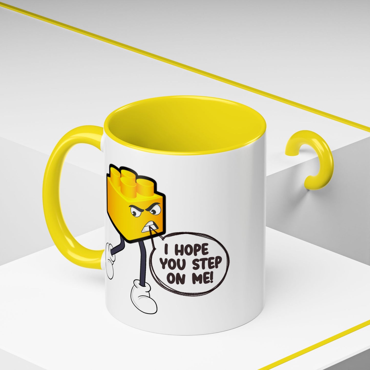 Humor Mug - I Hope You Step On Me