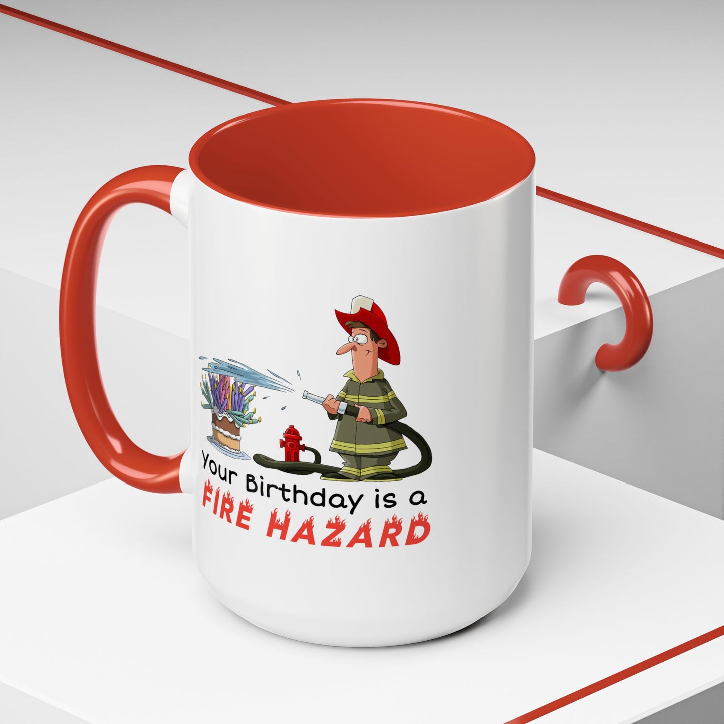 Birthday Mug - Fire Hazard
