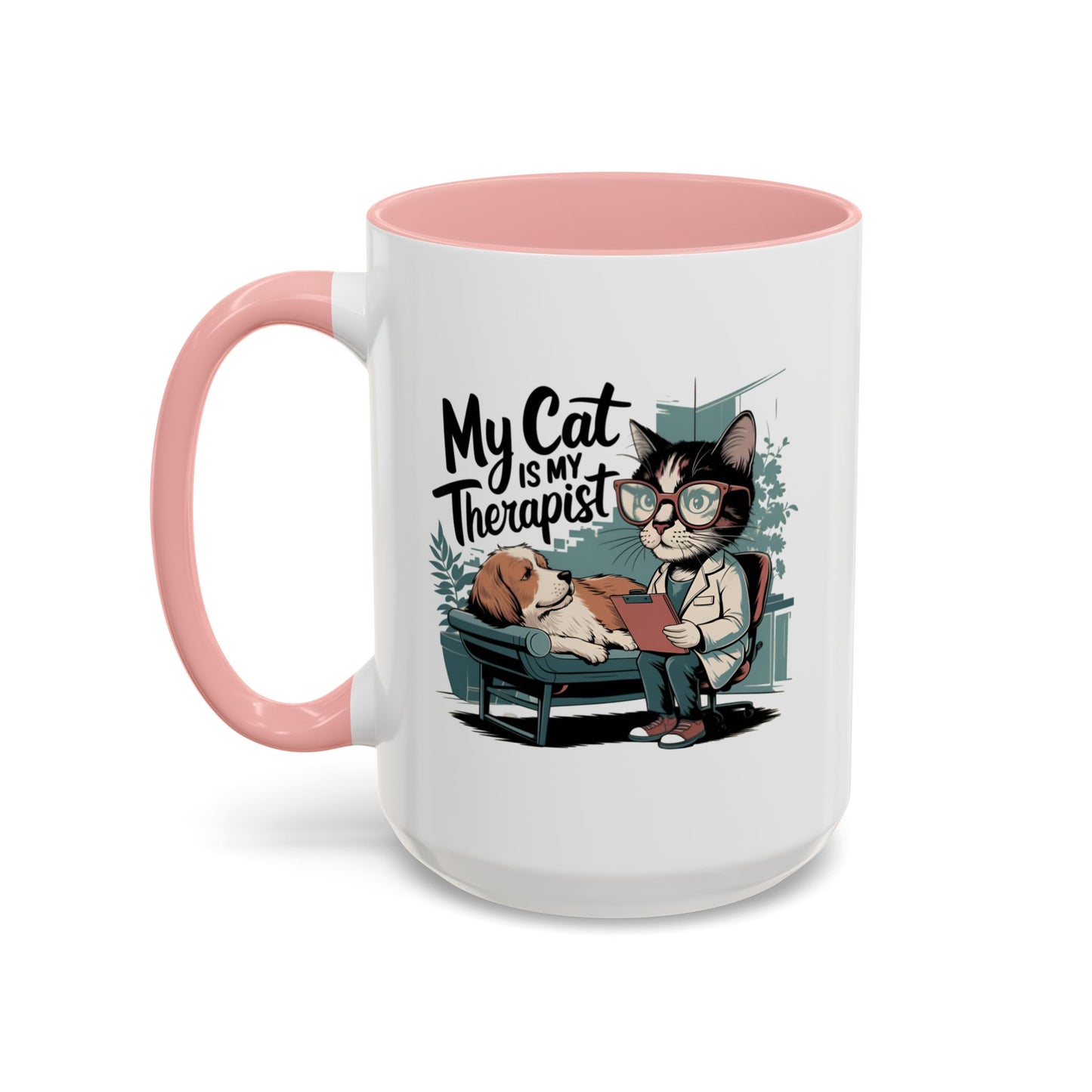 Animal Mug - My Cat Is My Therapist