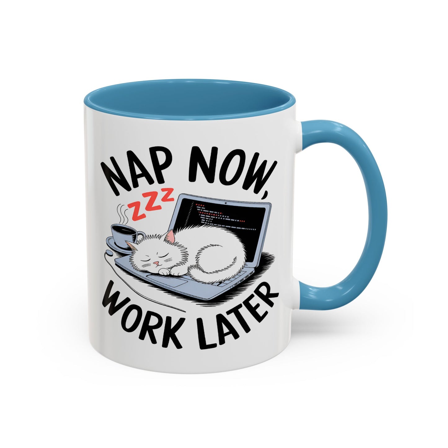 Animal Mug - Nap Now Work Later