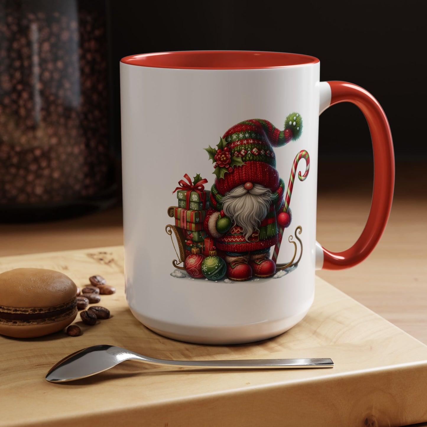 Christmas Mug - Gnome Sleigh