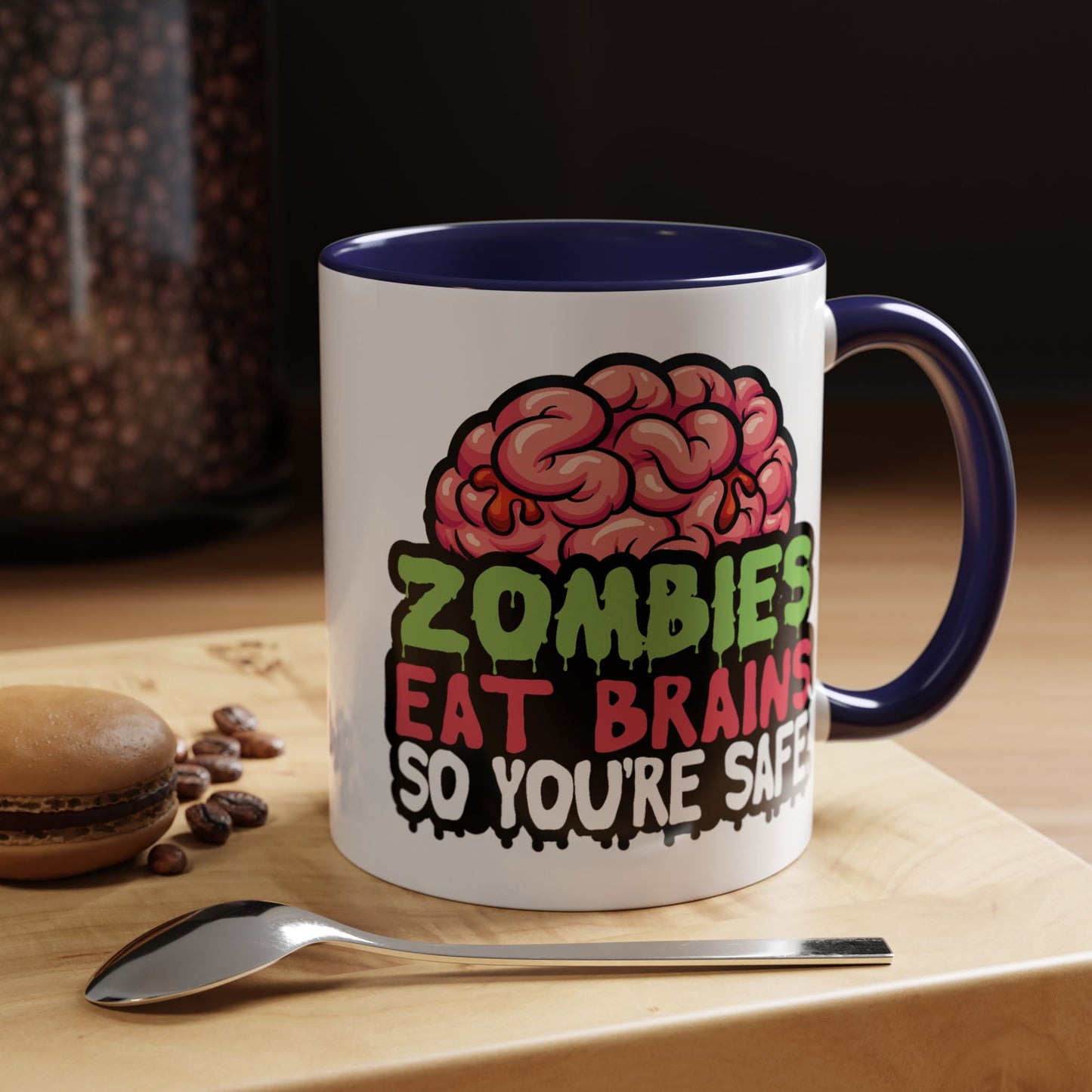 Humor Mug - Zombies Eat Brains