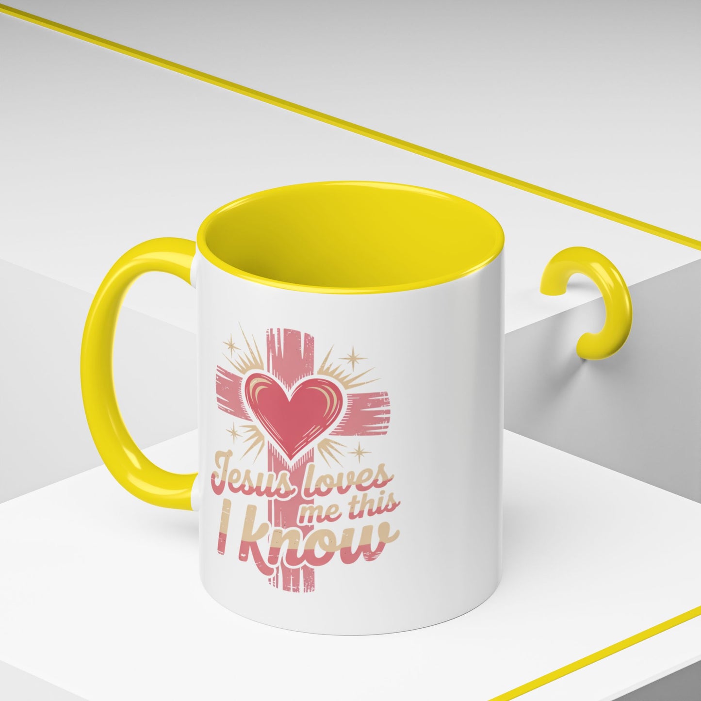 Religious Mug - Jesus Loves Me
