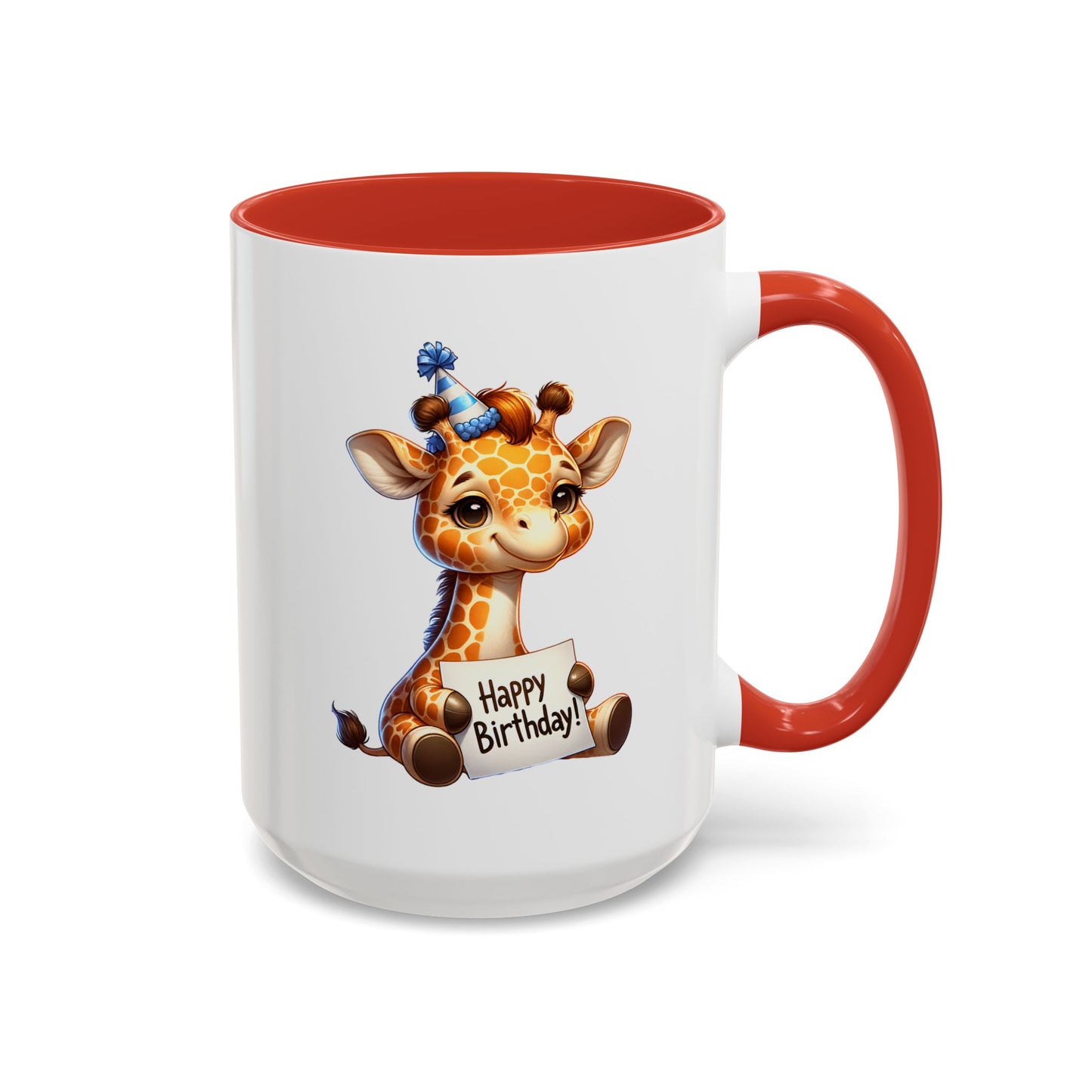 Birthday Mug - Giraffe Clipart