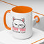 Adult Mug - Fluff You White Cat