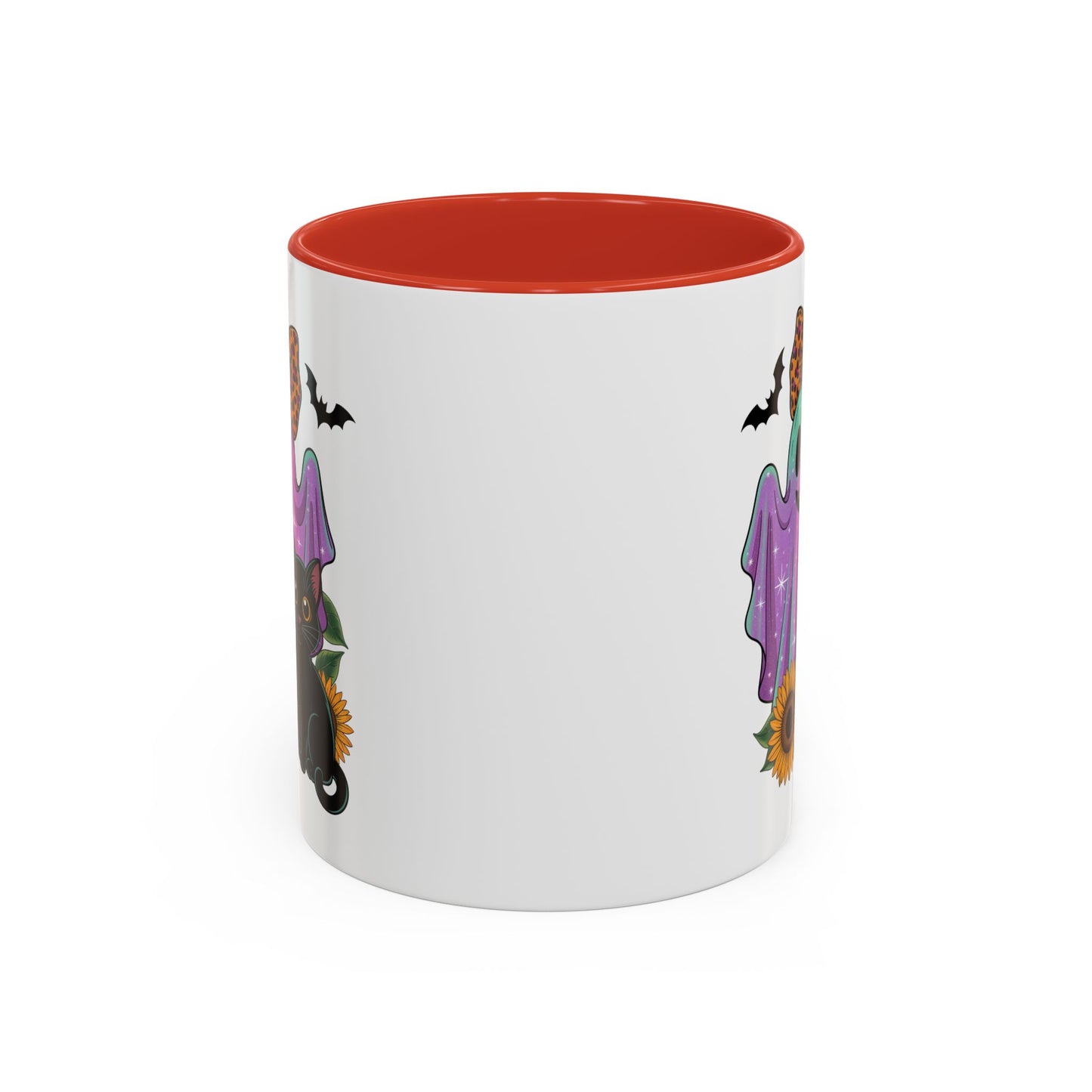 Halloween Mug - Cute Ghost With Cat