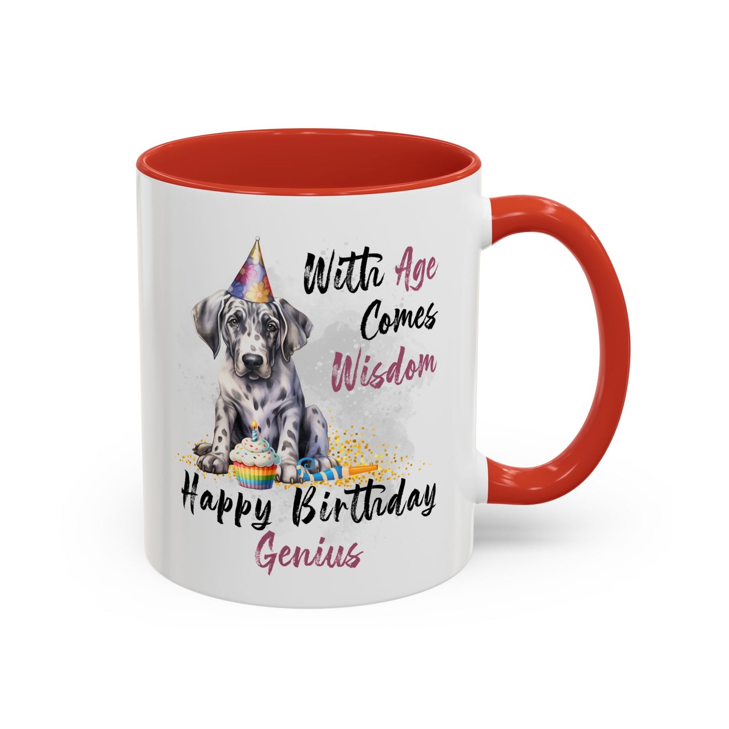 Birthday Mug - With Age Comes Wisdom