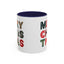 Christmas - Merry Christmas Black Red Green Patterned Text