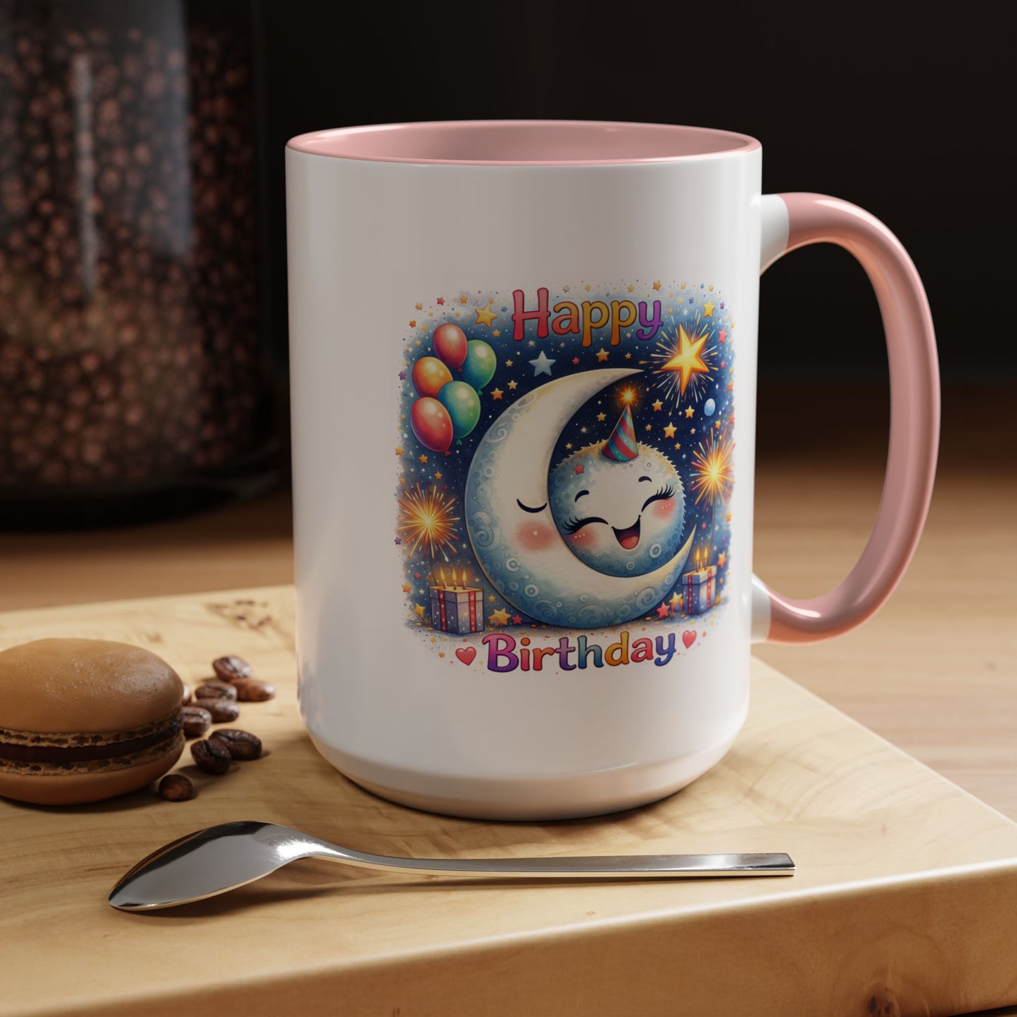 Birthday Mug - Moon and Stars