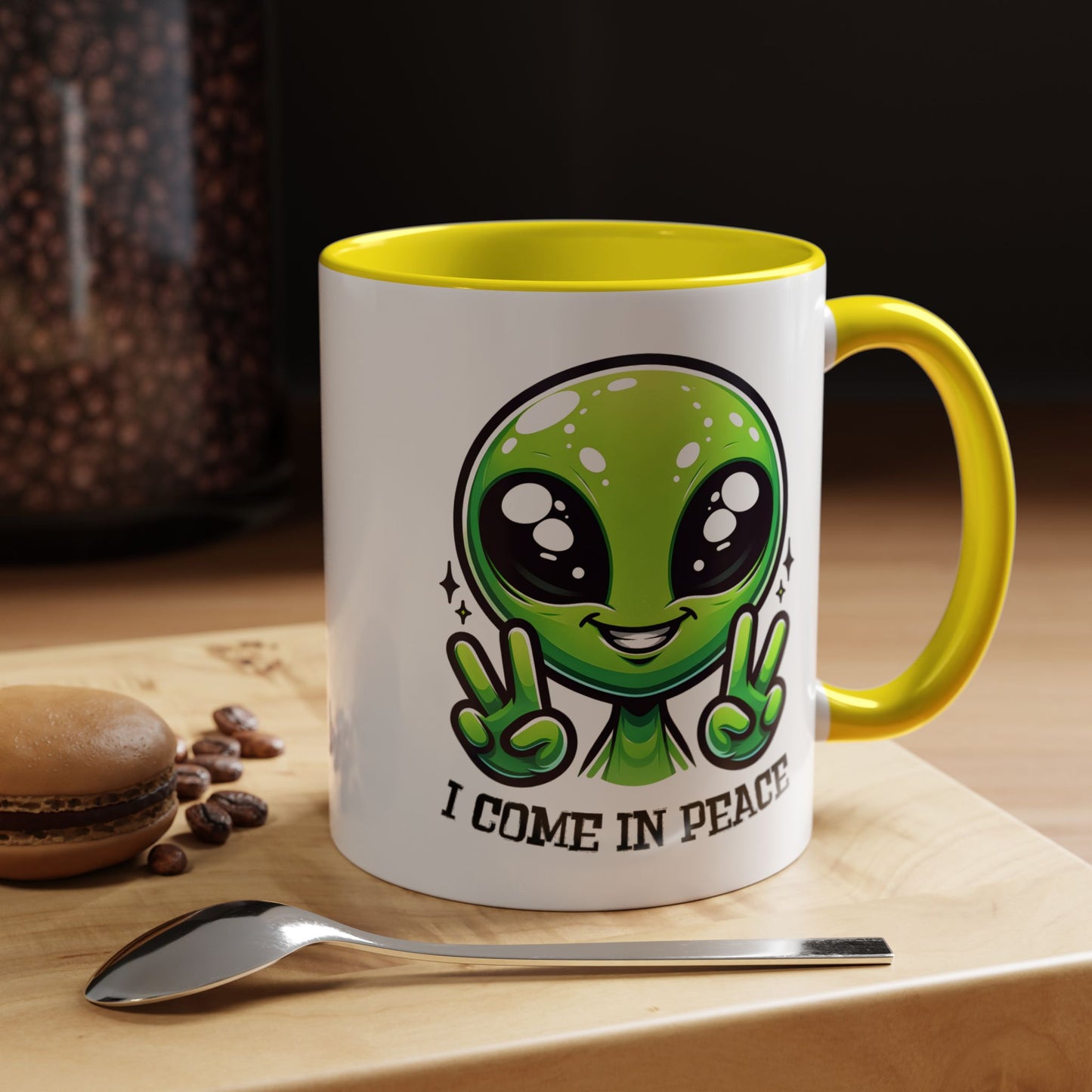 Alien Mug - I Come In Peace
