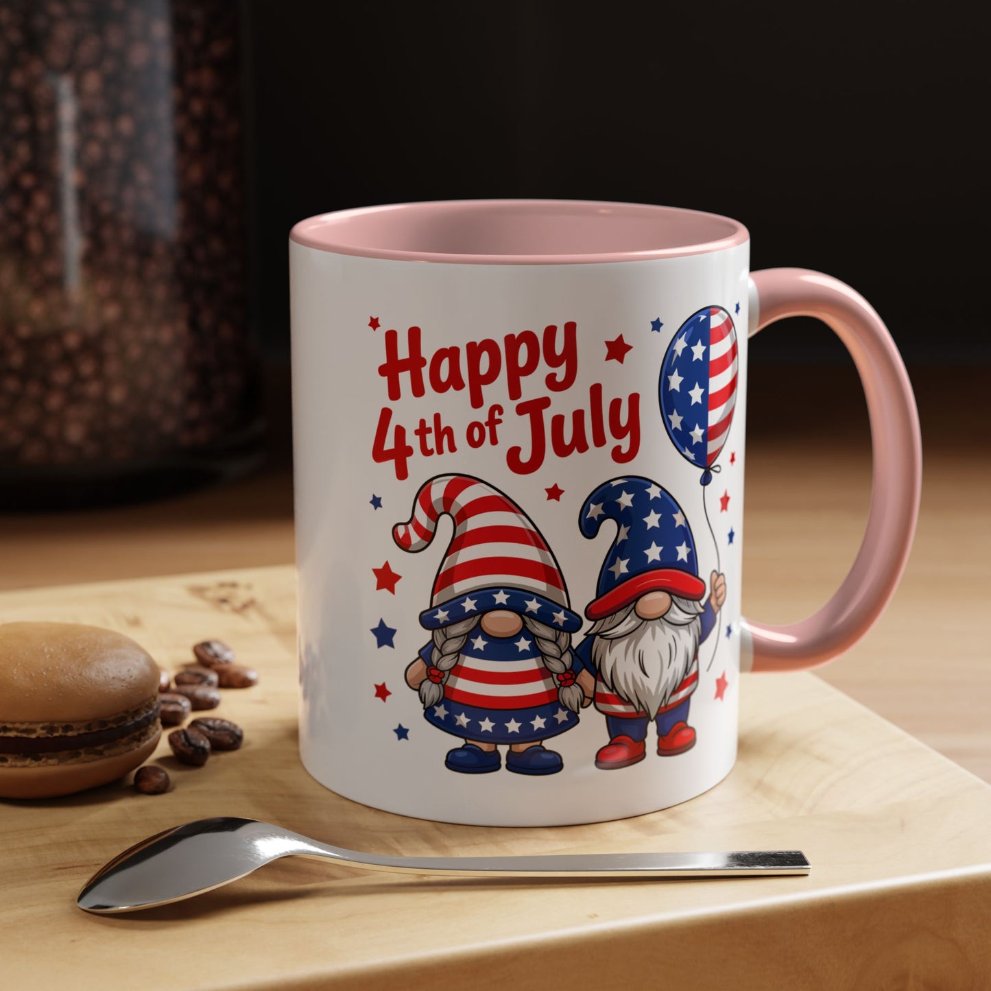 4th of July Mug - Happy 4th of July Gnomes