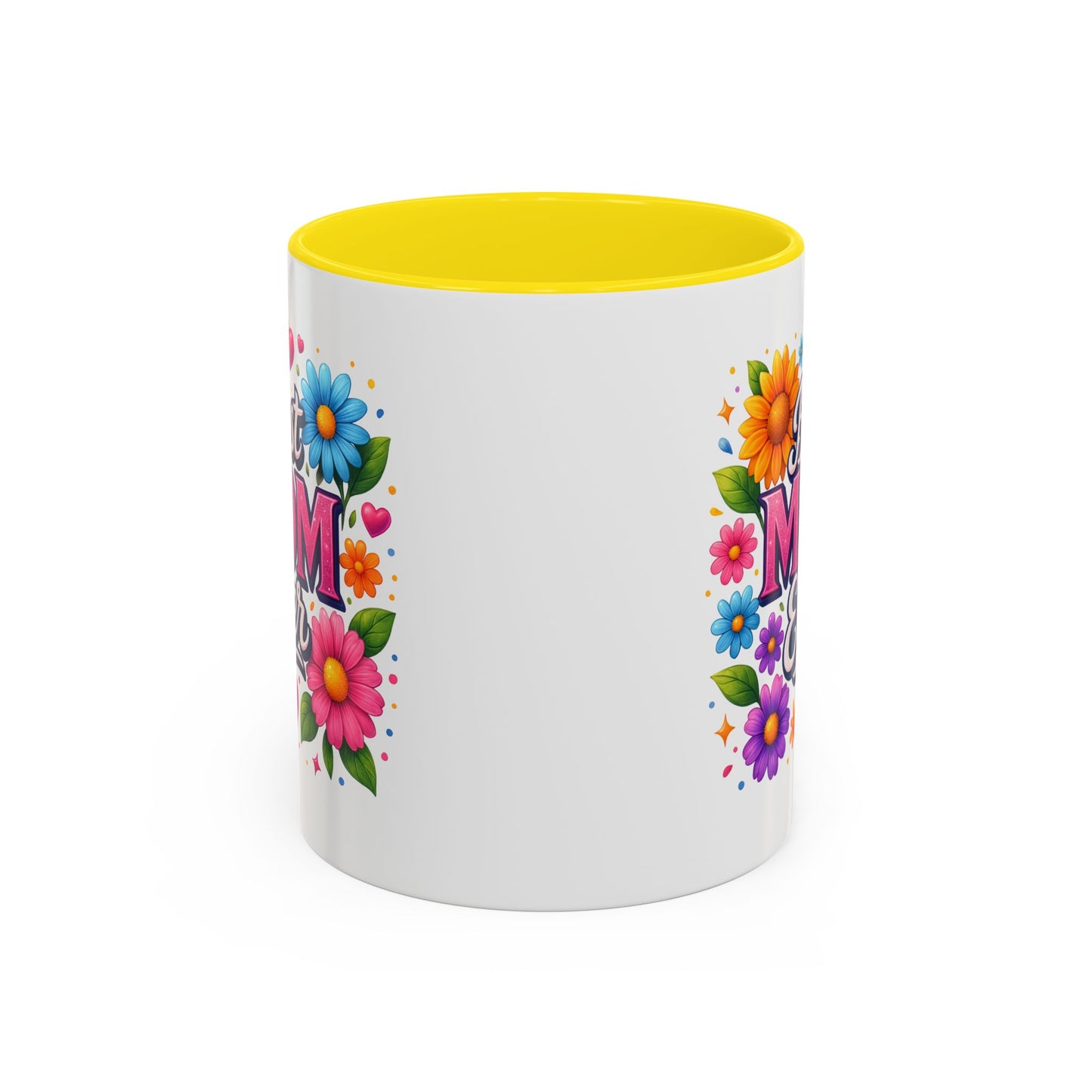 Mother's Day Mug - Best Mom Ever Flowers