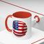 4th of July Mug - Baseball American Flag