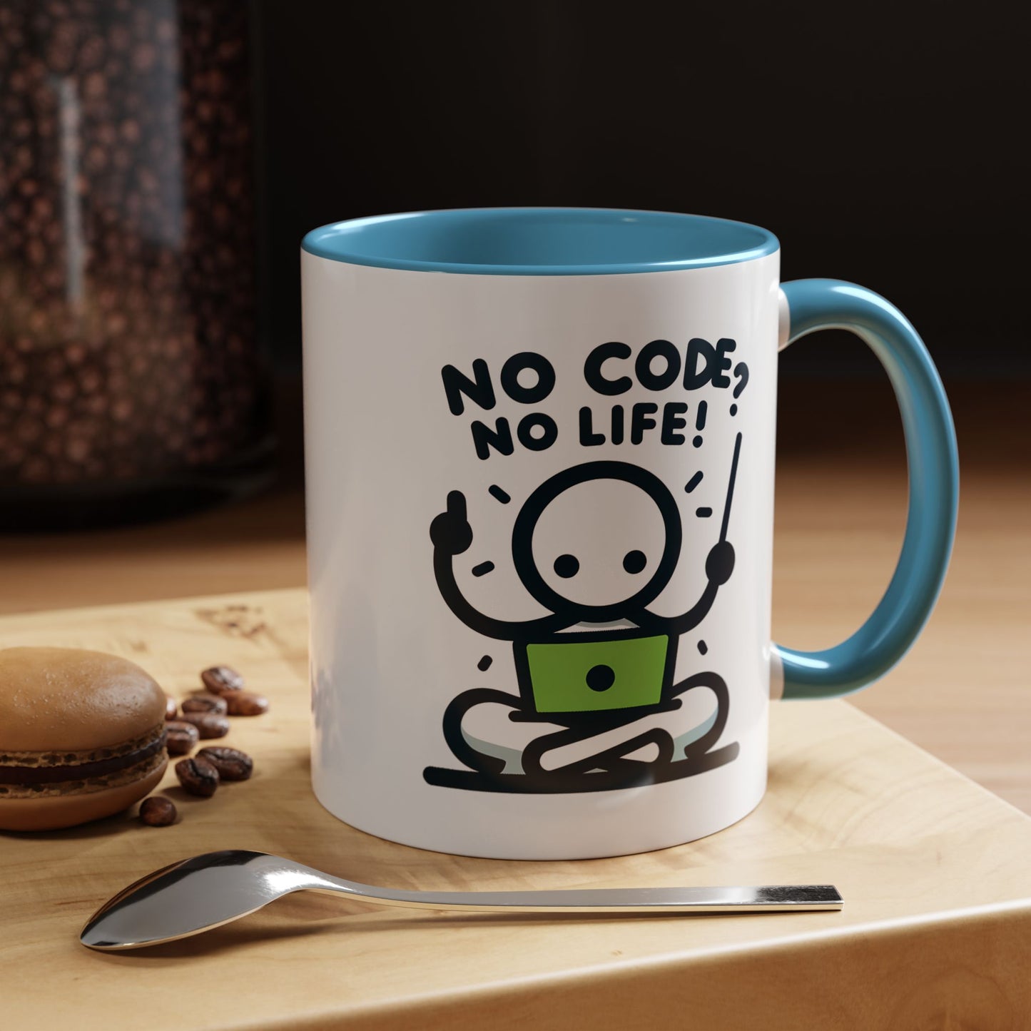 Humor Mug - No Code No Life