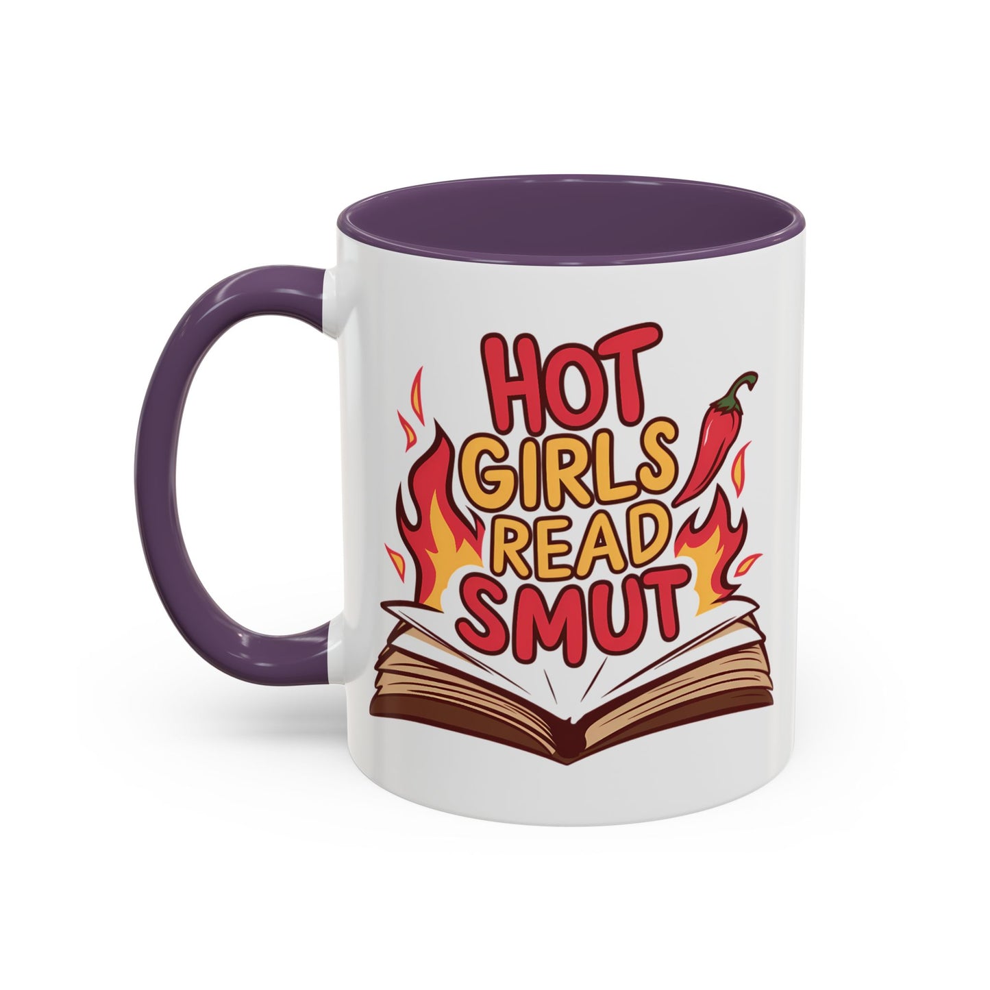 Adult Mug - Hot Girls Read Smut