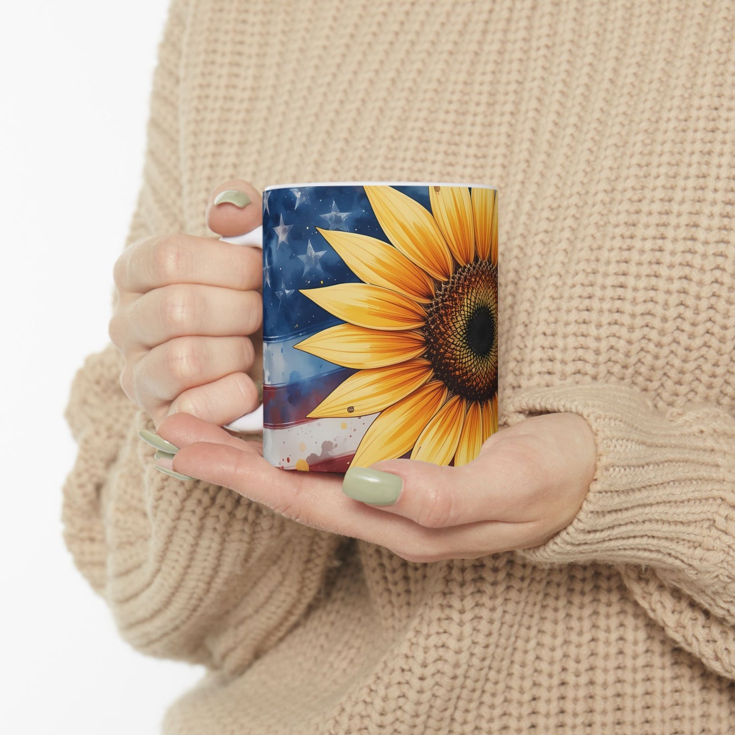 Artistic Mug - American Sunflower