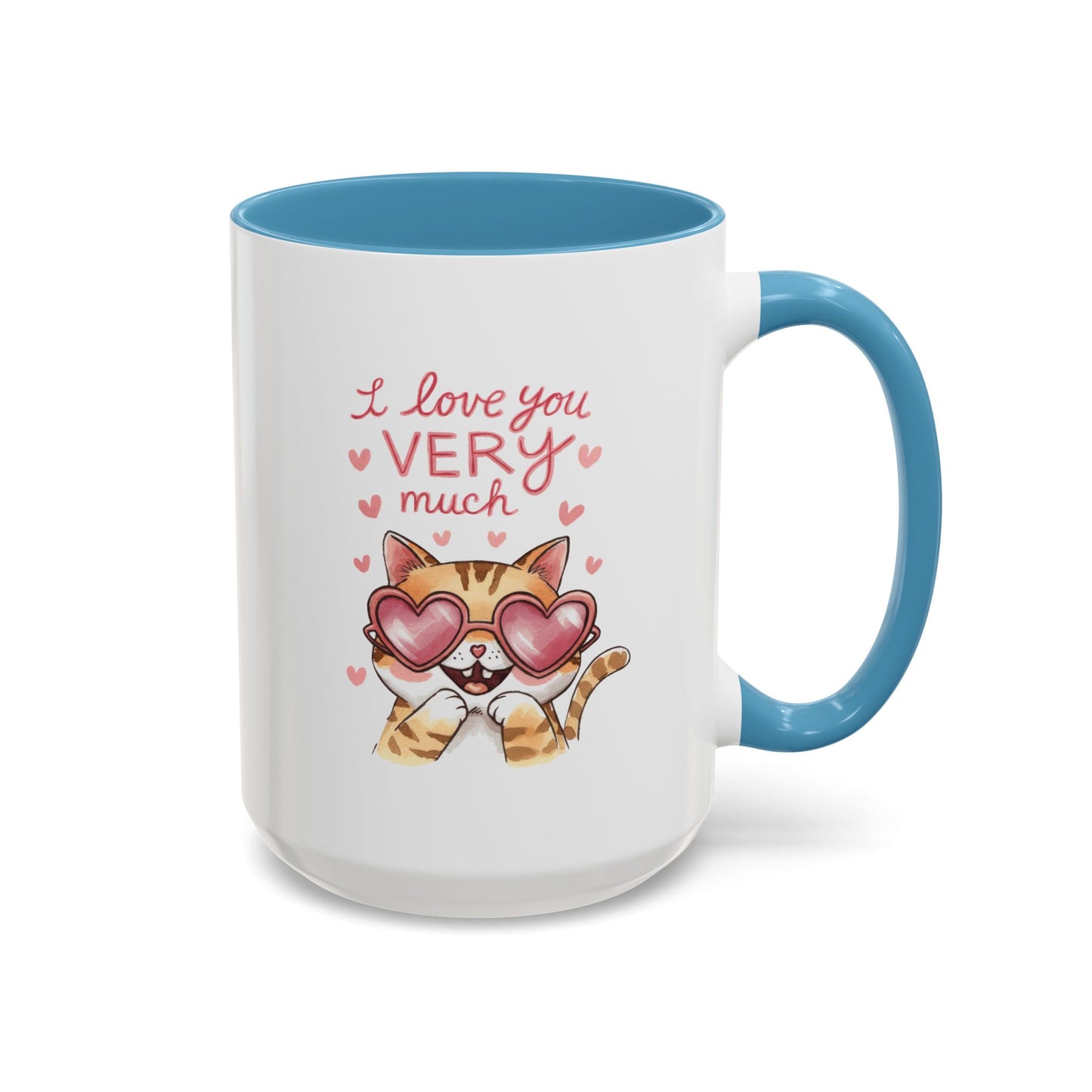 Valentine's Day Mug - I Love You Cat