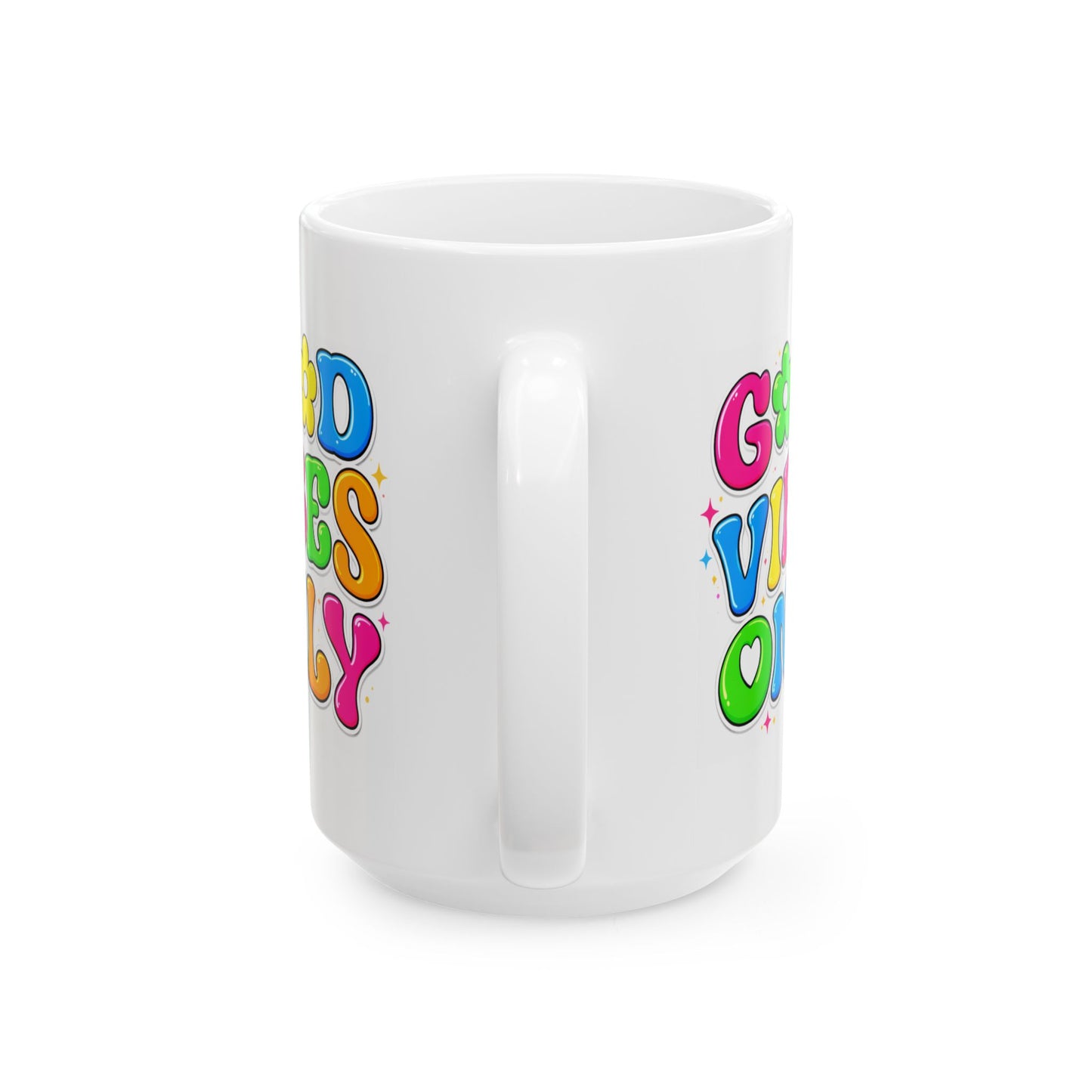 Wellness Mug - Good Vibes Only Retro