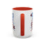 4th of July Mug - America Peace Sign