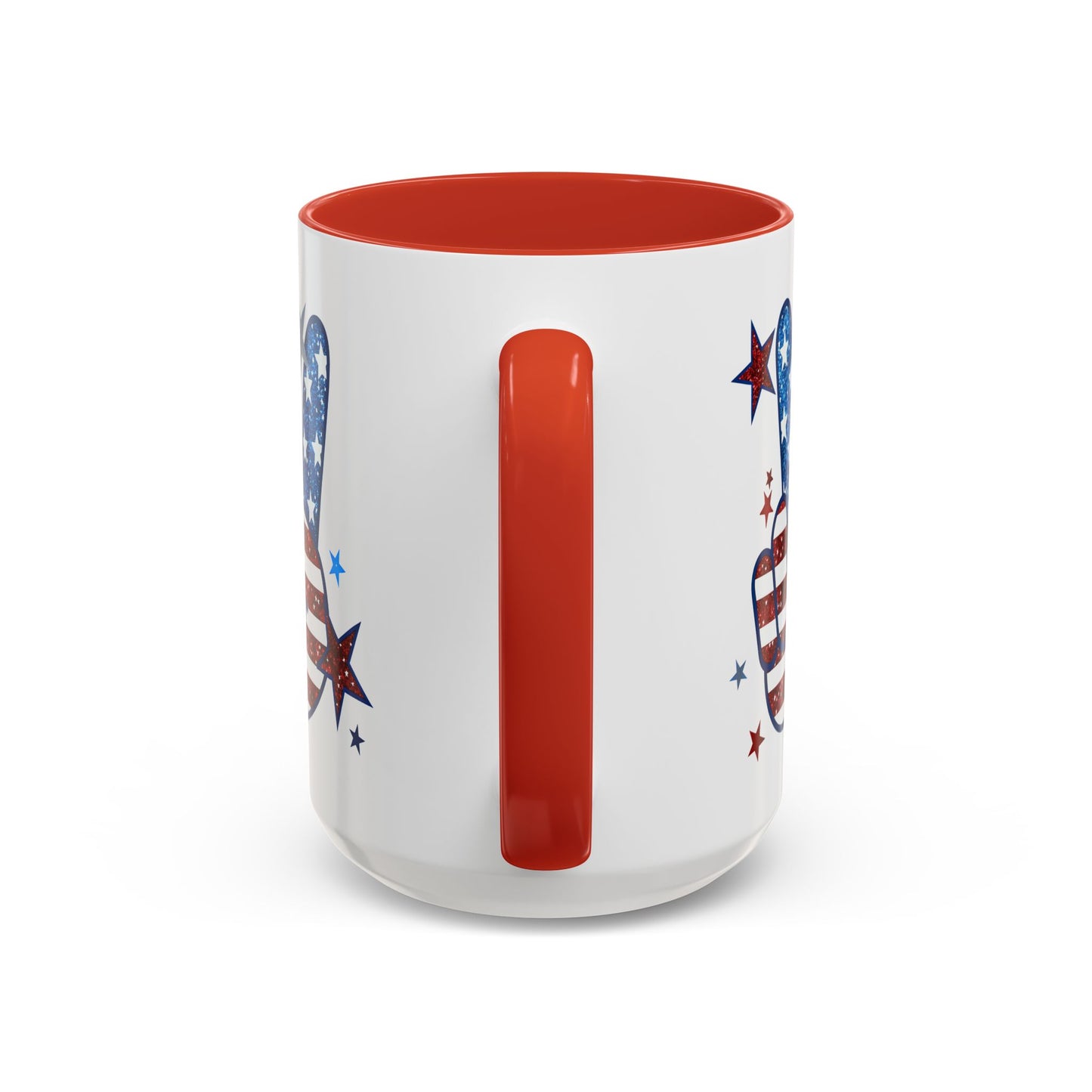 4th of July Mug - America Peace Sign