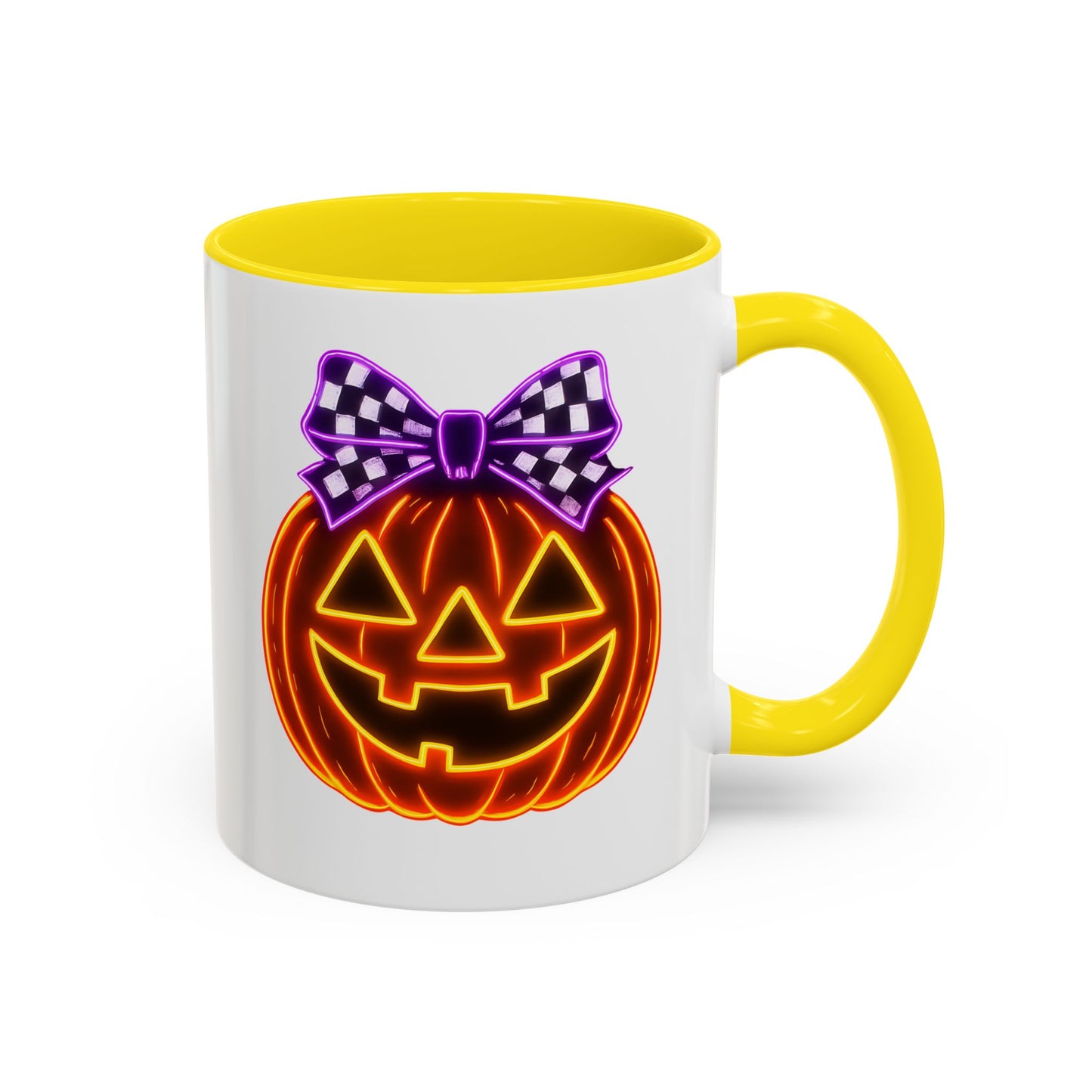Halloween Mug - Purple Bow's Pumpkin