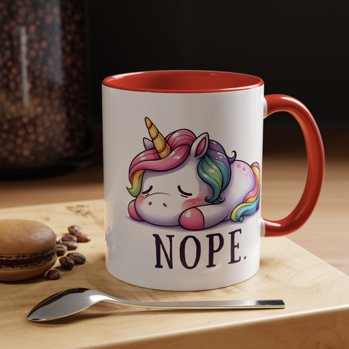 Humor Mug - Nope Unicorn